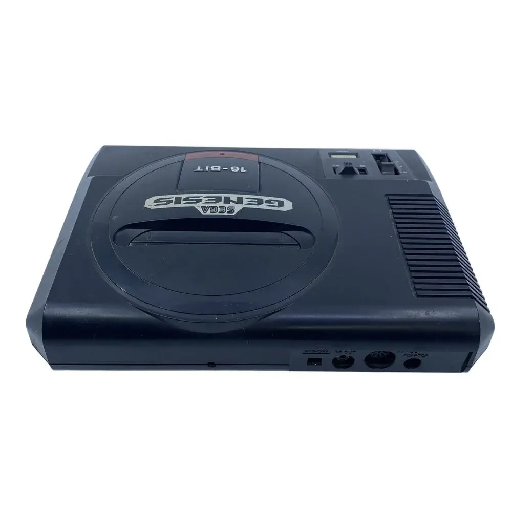 Sega Genesis Console 16 Bit Model 1601 with 6 Games & 1 Controller Tested Works